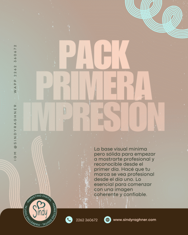 Pack Primera Impresión