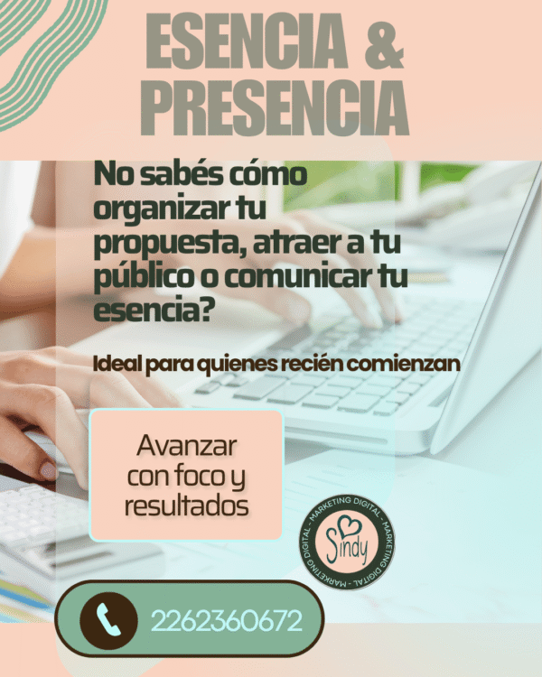 esencia y presencia sindy